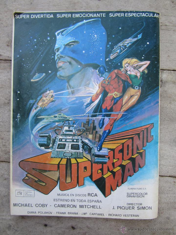 C&oacute;mics: colosos del comic , supersonic man, numero 3 - Foto 3