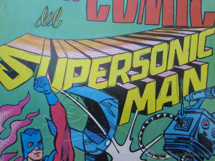 C&oacute;mics: colosos del comic , supersonic man, numero 3 - Foto 4