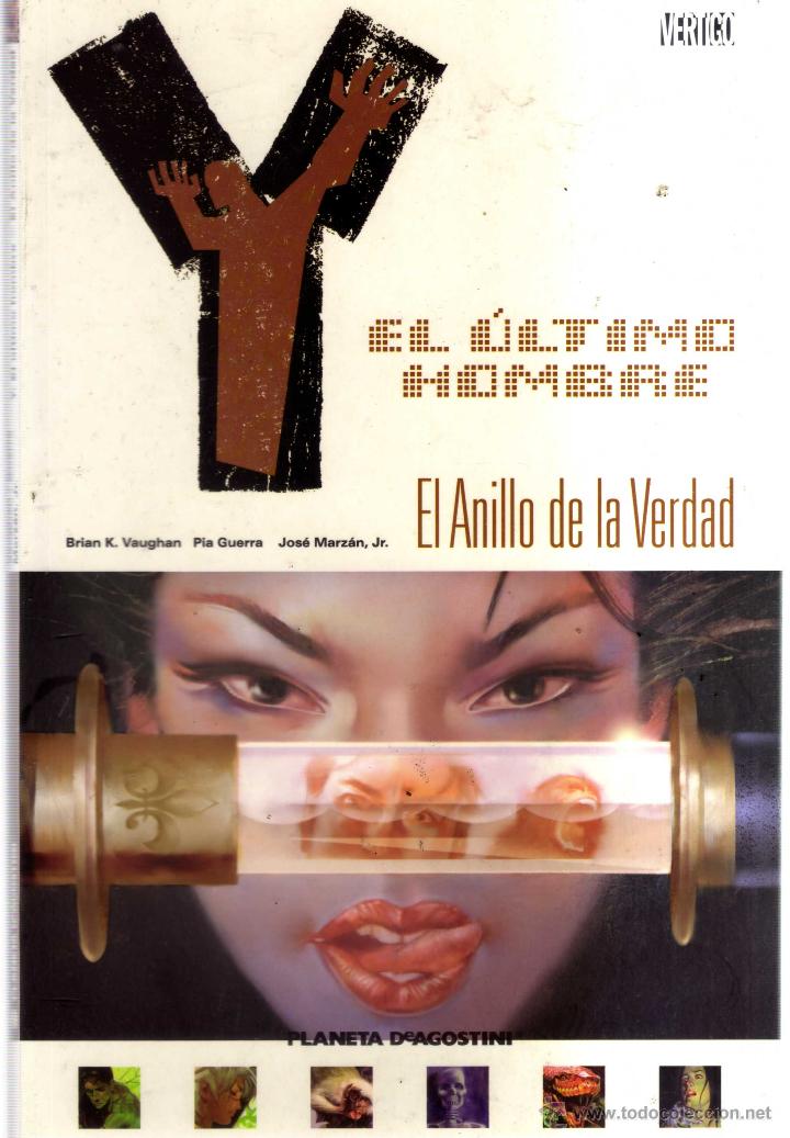 C&oacute;mics: Y: EL &Uacute;LTIMO HOMBRE - EL ANILLO DE LA VERDAD - CJ198 - Foto 1