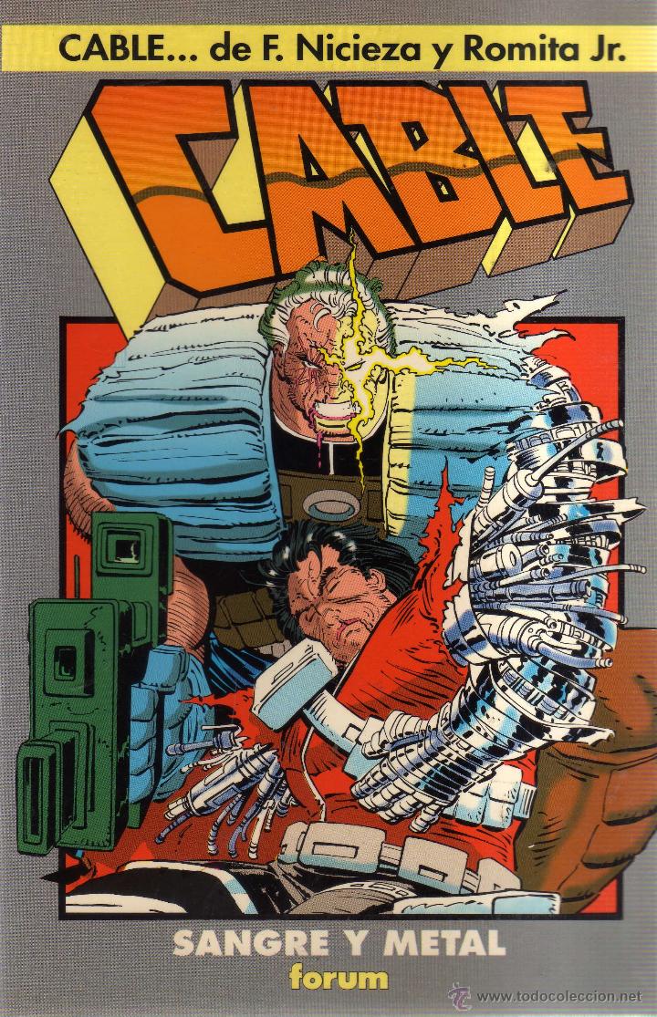 C&oacute;mics: CABLE - SANGRE Y METAL - FORUM - CJ198 - Foto 1