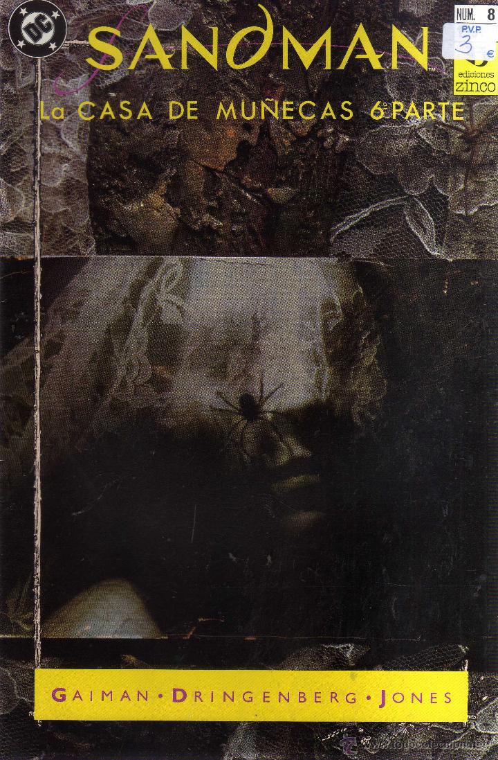 C&oacute;mics: SANDMAN N&Uacute;MERO 8 - EDICIONES ZINCO - CJ198 - Foto 1