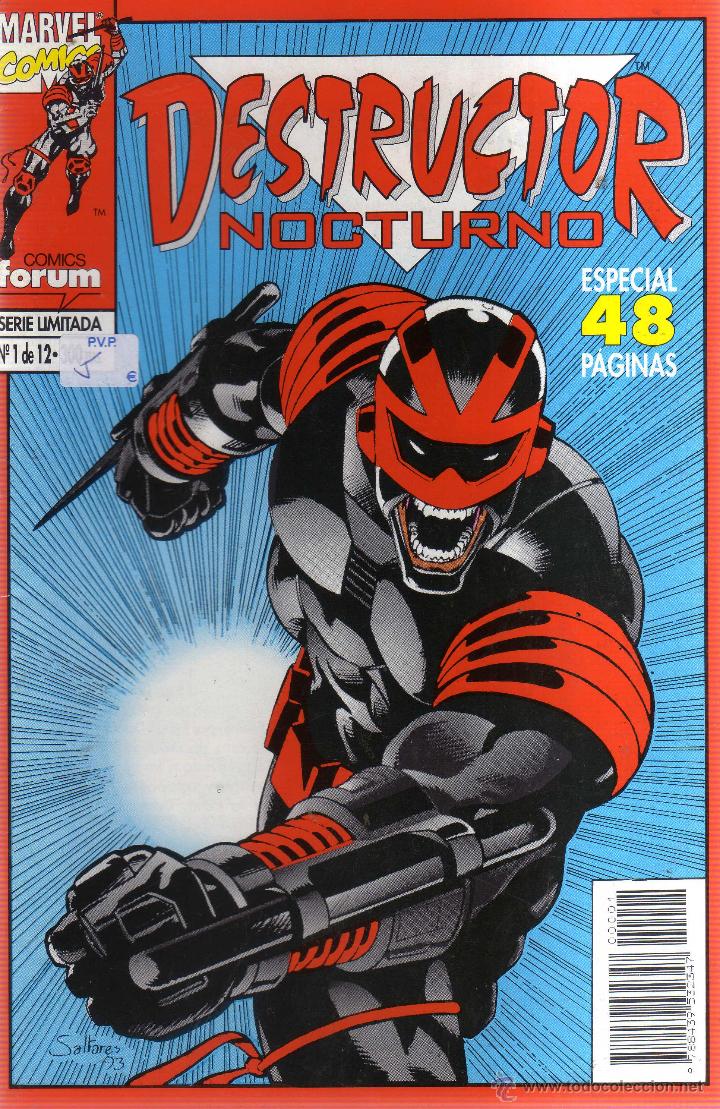 C&oacute;mics: DESTRUCTOR NOCTURNO N&Uacute;MERO 1 DE 12 - CJ198 - Foto 1