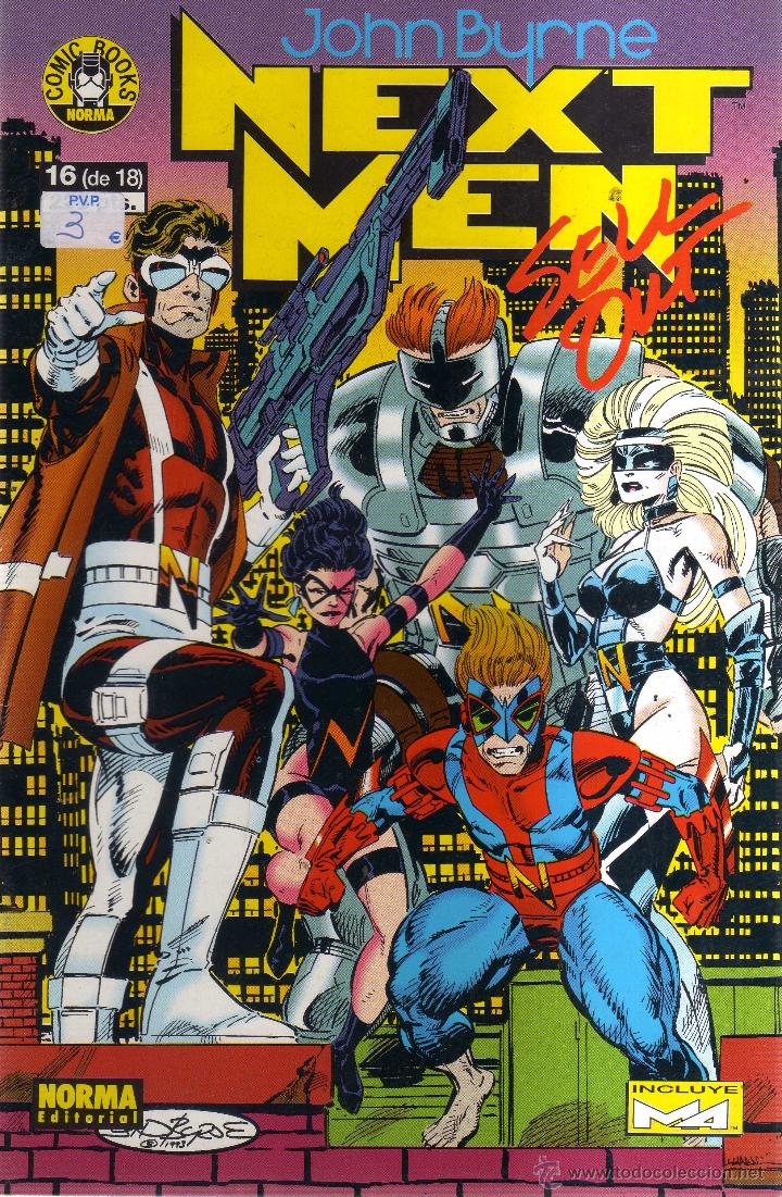 Comics: NEXT MEN - JOHN BYRNE - N&Uacute;MERO 16 - CJ198