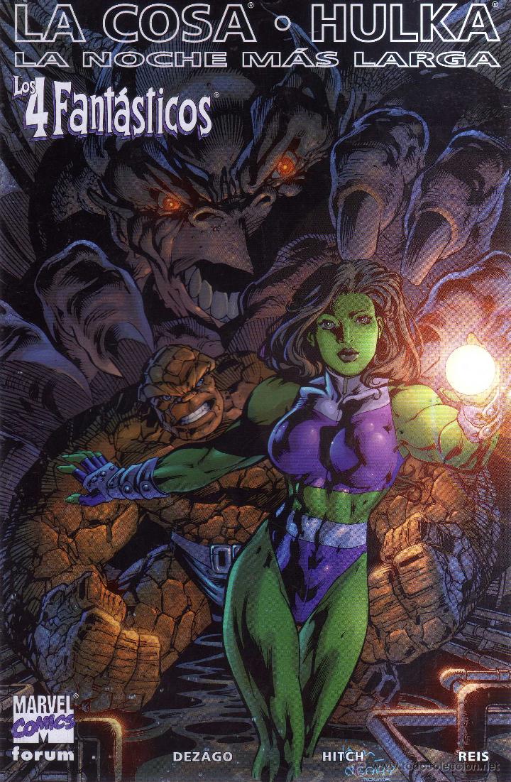 C&oacute;mics: LA COSA  HULKA - LA NOCHE MAS LARGA - CJ199 - Foto 1