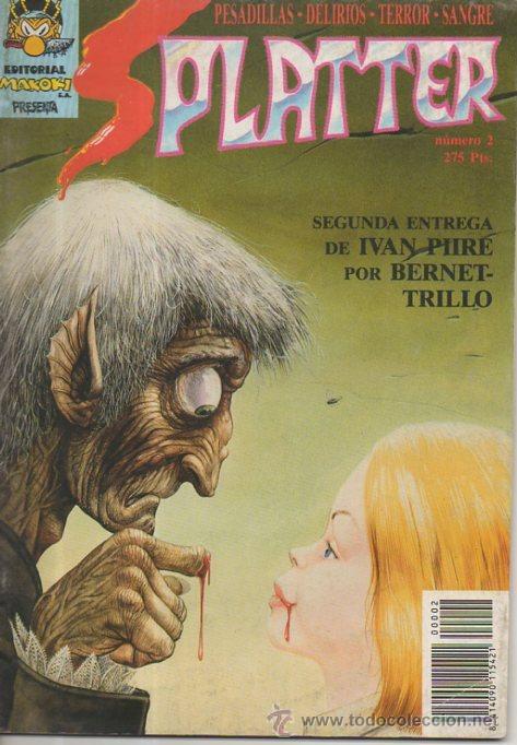 C&oacute;mics: Splatter N&uacute;mero 2.  Editorial Makoki,  1991 - Foto 1
