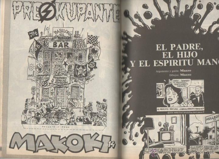 C&oacute;mics: Splatter N&uacute;mero 2.  Editorial Makoki,  1991 - Foto 2