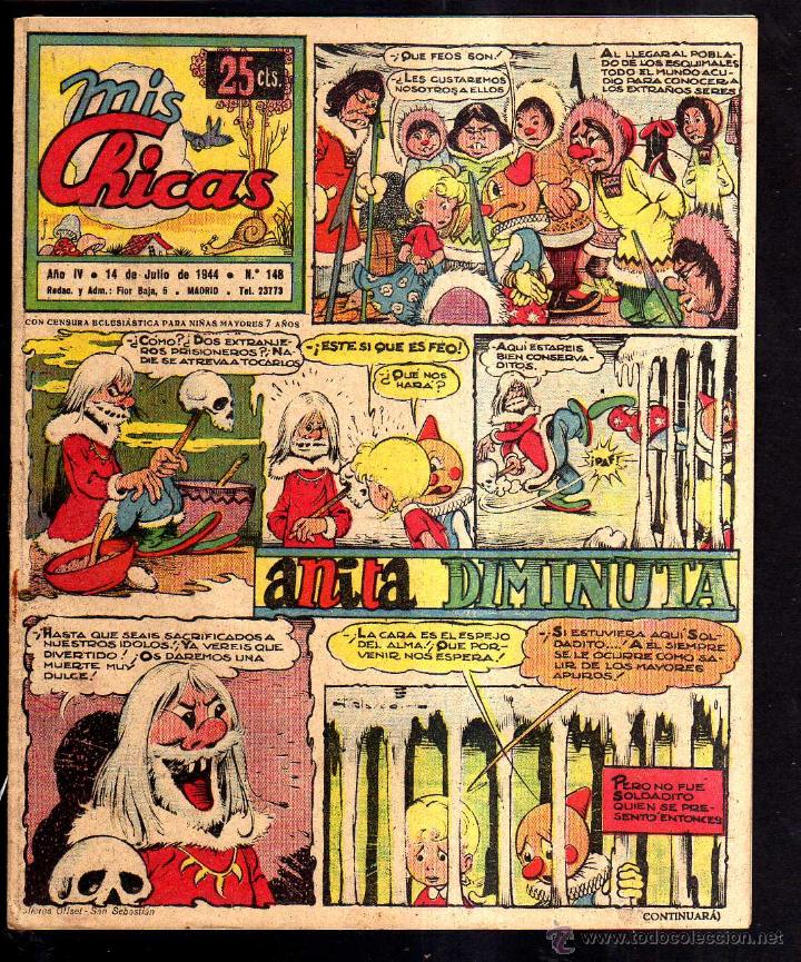 C&oacute;mics: Mis chicas. n&ordm; 148. Anita diminuta. - Foto 1