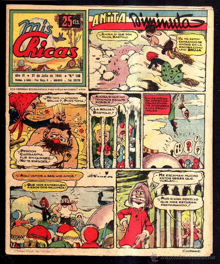 C&oacute;mics: Mis chicas. n&ordm; 149. Anita diminuta. - Foto 1