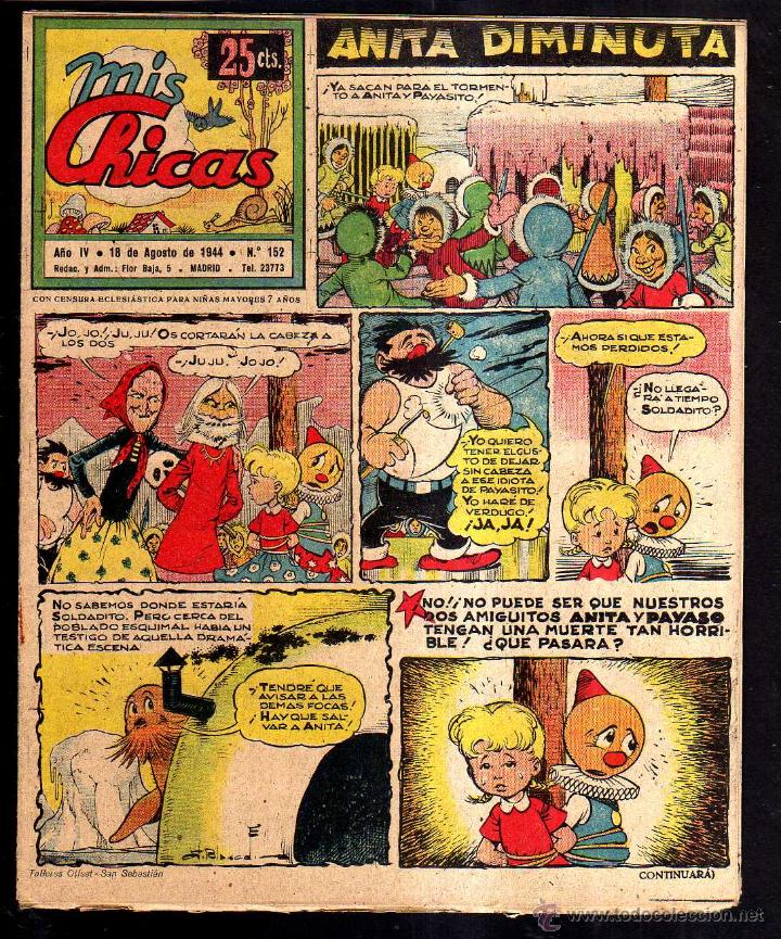 C&oacute;mics: Mis chicas. n&ordm; 152. Anita diminuta. - Foto 1