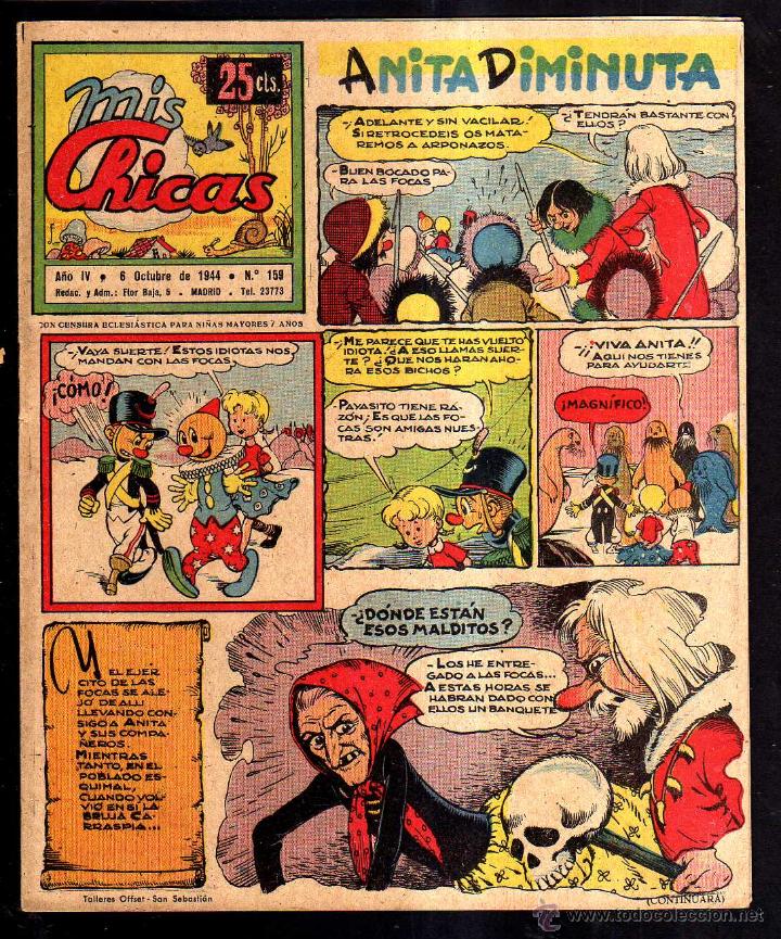 C&oacute;mics: Mis chicas. n&ordm; 159. Anita diminuta. - Foto 1