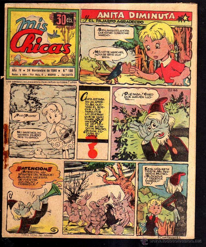 C&oacute;mics: Mis chicas. n&ordm; 166. Anita diminuta. - Foto 1