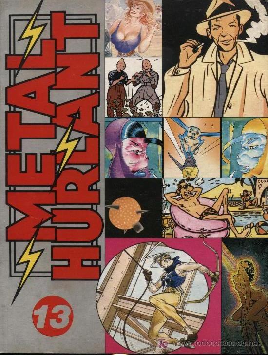 Comics: Metal Hurlant. n&ordm; 13. Reune los n&uacute;meros 39,40,41