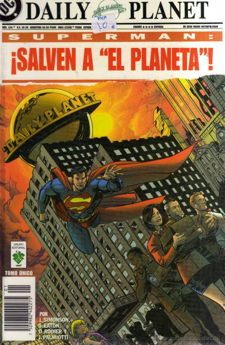 C&oacute;mics: Superman: Salven a El planeta - Tomo &uacute;nico - CJ200 - Foto 1