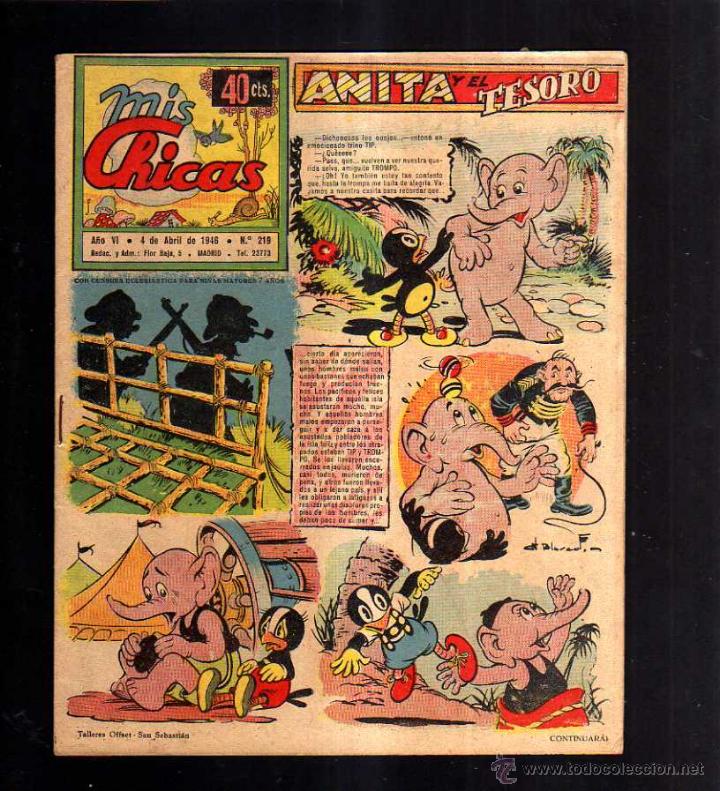 C&oacute;mics: Mis chicas. Anita Diminuta. n&ordm; 219 - Foto 1