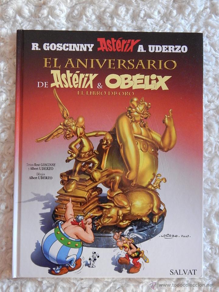 C&oacute;mics: ASTERIX - EL ANIVERSARIO DE ASTERIX Y OBELIX  ( EL LIBRO DE ORO) - Foto 1