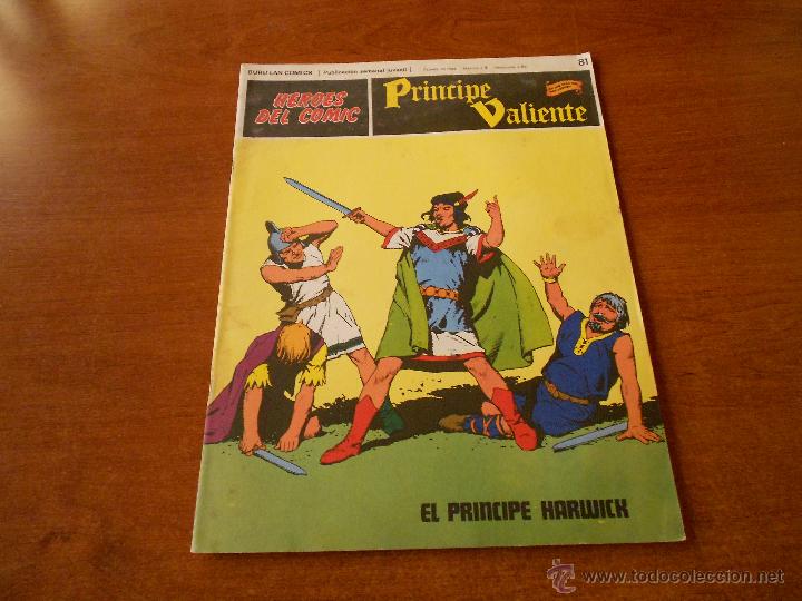 C&oacute;mics: EL PR&Iacute;NCIPE VALIENTE N&ordm; 81 BURULAN EDICIONES - Foto 1