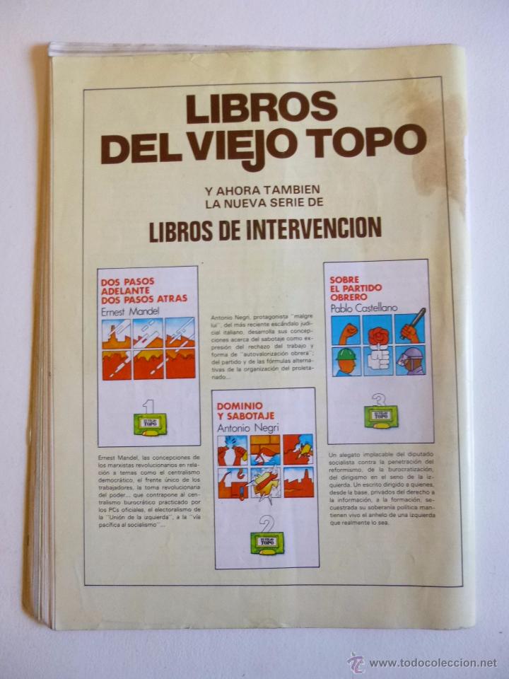 C&oacute;mics: EL VIEJO TOPO EXTRA 7, CONTROL SOCIAL 1976 - Foto 2