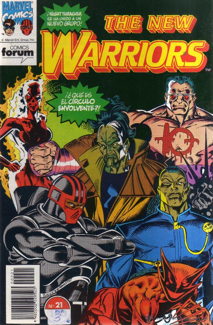 Comics: The new warriors (N&uacute;mero 21, Forum) - CJ202