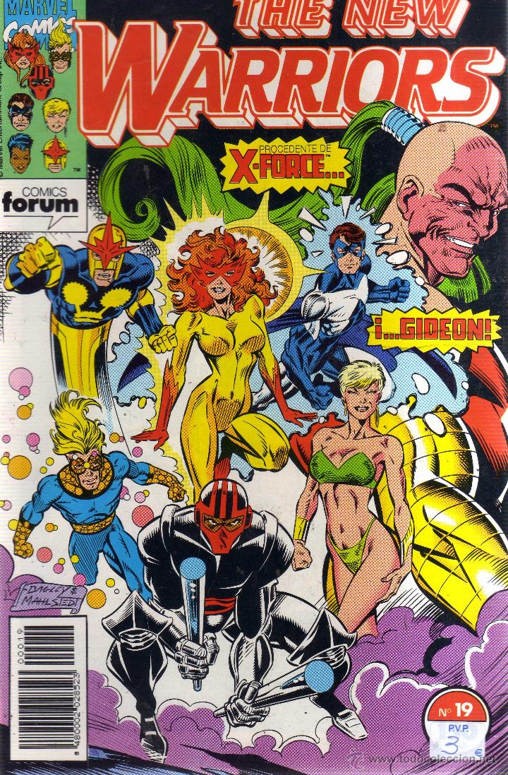 Comics: The new warriors (N&uacute;mero 19, Forum) - CJ202