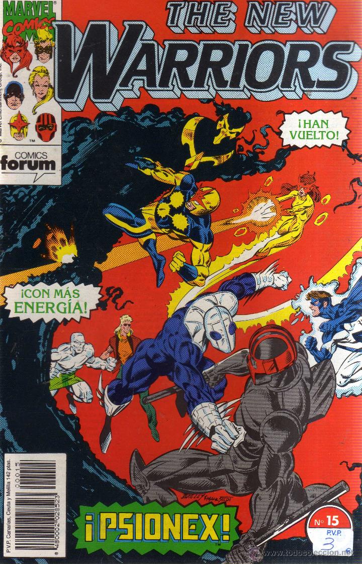 Comics: The new warriors (N&uacute;mero 15, Forum) - CJ202