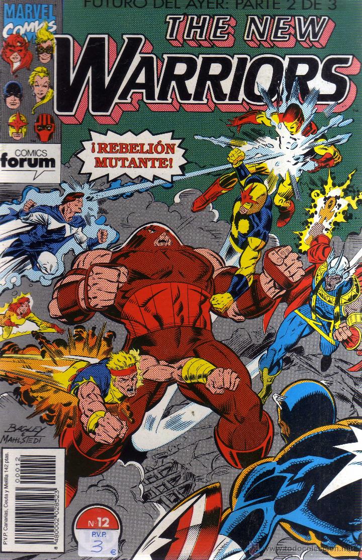Comics: The new warriors (N&uacute;mero 12, Forum) - CJ202