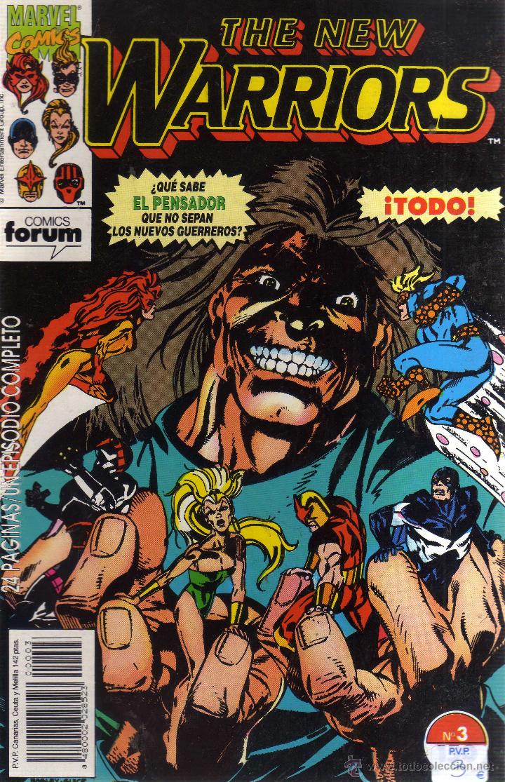 Fumetti: The new warriors (N&uacute;mero 3, Forum) - CJ202