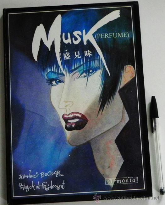 Comics : MUSK ( PERFUME ) - C&Oacute;MIC COLOR TAPA DURA - J BOCCAR - P DE FROIDMONT - ED ARMON&Iacute;A A&Ntilde;OS 80