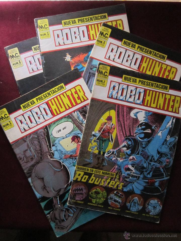 C&oacute;mics: Lote Robo Hunter Nums. 2,3,4,5 y 6. MC Ediciones - Foto 1