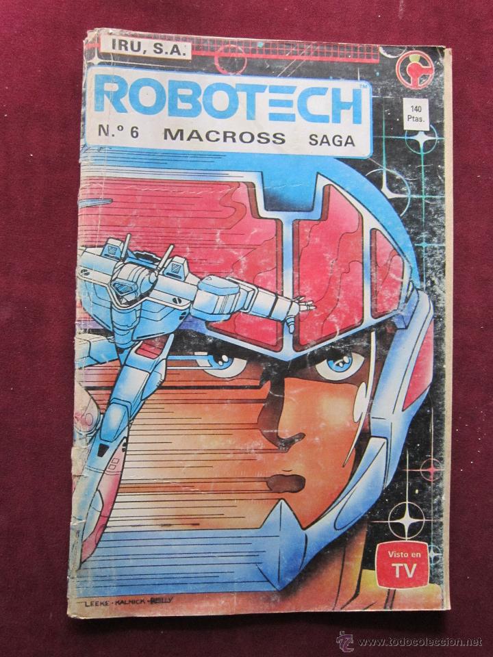C&oacute;mics: Robotech N&ordm; 6 Macross Saga. Iru S.A. 1987 - Foto 1