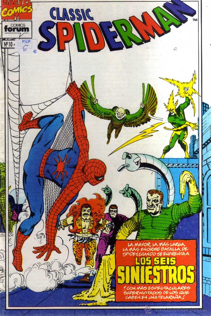C&oacute;mics: CLASSIC SPIDERMAN N&Uacute;MERO 10 - CJ203 - Foto 1