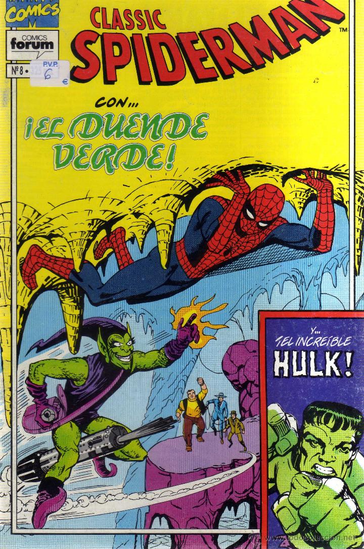 C&oacute;mics: CLASSIC SPIDERMAN N&Uacute;MERO 8 - CJ203 - Foto 1