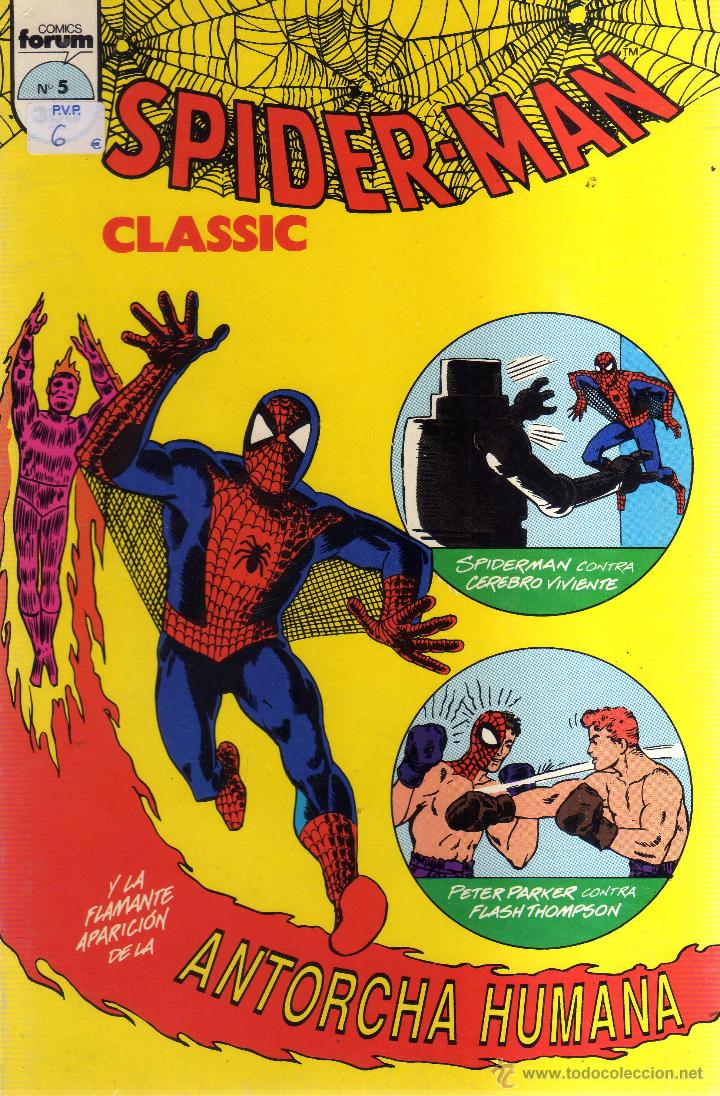 C&oacute;mics: CLASSIC SPIDERMAN N&Uacute;MERO 5 - CJ203 - Foto 1
