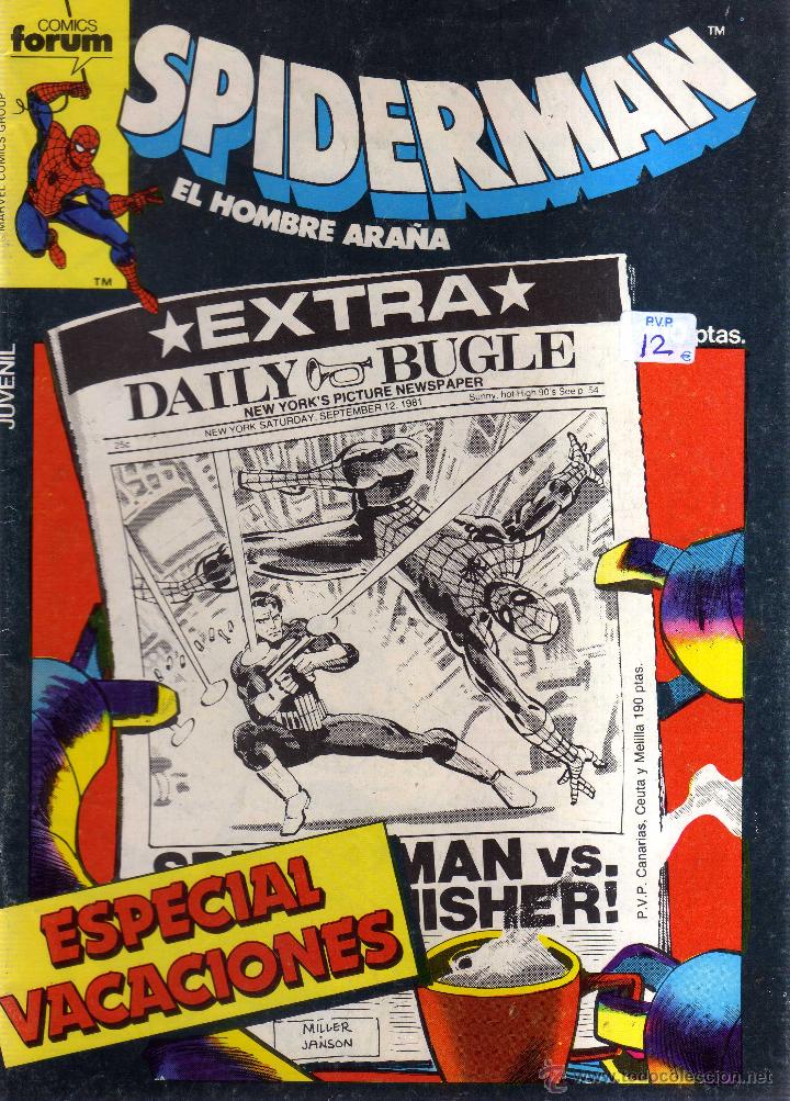 C&oacute;mics: SPIDERMAN ESPECIAL VACACIONES - FORUM - CJ204 - Foto 1