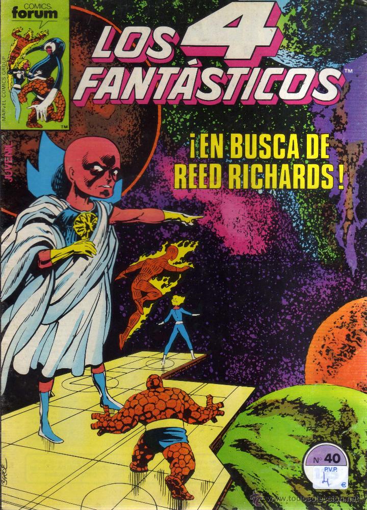 C&oacute;mics: Los 4 Fant&aacute;sticos N&ordm; 40 - Forum - CJ205 - Foto 1