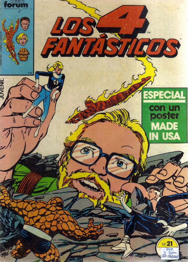 C&oacute;mics: Los 4 Fant&aacute;sticos N&ordm; 21 - Forum - CJ205 - Foto 1