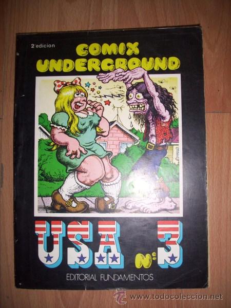 C&oacute;mics: COMIX UNDERGROUND U.S.A. N&ordm; 3 / R. Crumb... [et al.] - Foto 1