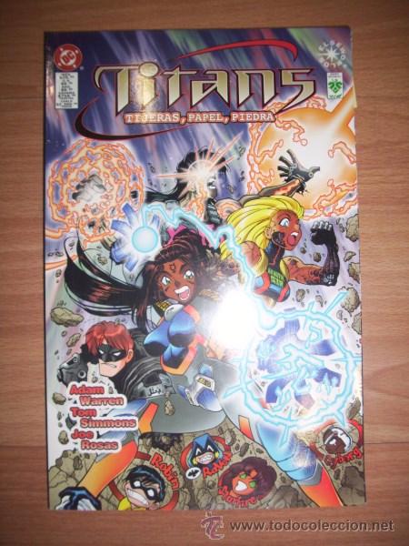 Fumetti: TITANS : Tijeras, papel, piedra / Adam Warren, Tom Simmons, Joe rosas