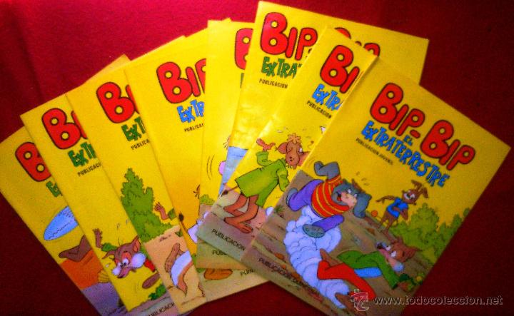 C&oacute;mics: LOTE 8 TEBEOS BIP-BIP EL EXTRATERRESTRE (EDICIONES GAVIOTA) - Foto 1