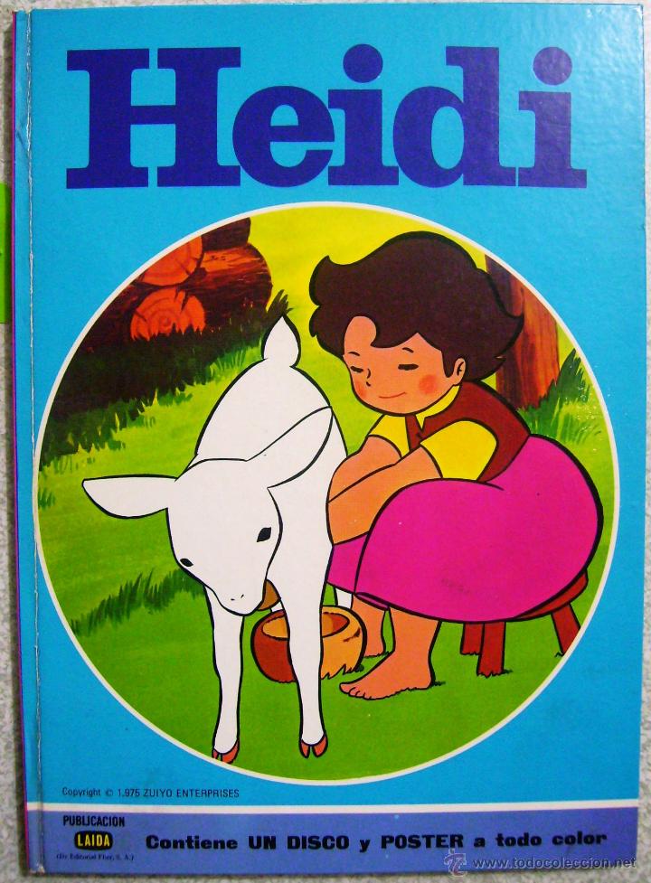 C&oacute;mics: HEIDI.EDICIONES LAIDA.....INCLUYE EL FLEXI-DISC - Foto 1