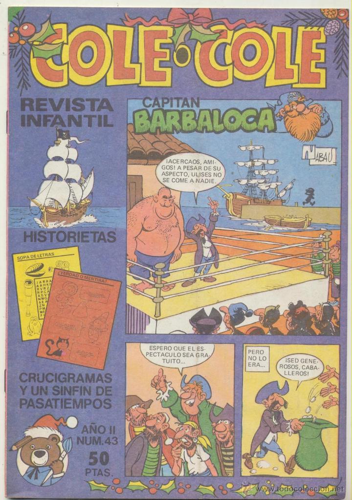 C&oacute;mics: Cole Cole n&ordm;  43.  Bruguera.  &iexcl;IMPECABLE! - Foto 1