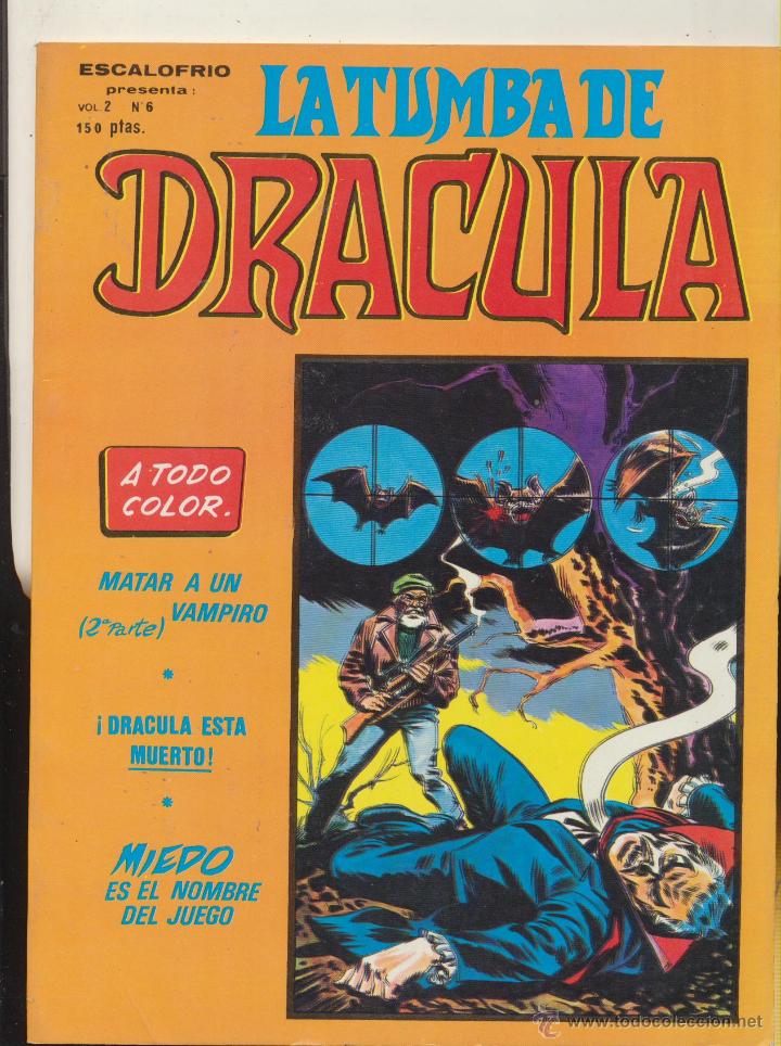 C&oacute;mics: Escalofr&iacute;o Vol. 2 n&ordm;  6. La Tumba de Dr&aacute;cula. - Foto 1
