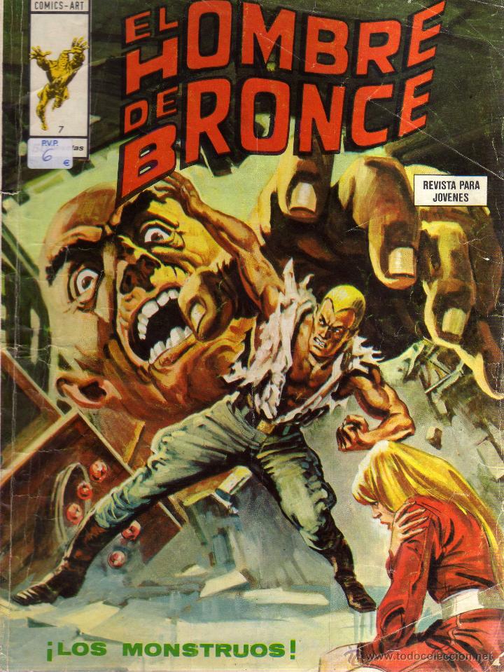 C&oacute;mics: COMICS-ART - EL HOMBRE DE BRONCE N&Uacute;MERO 7 - CJ207 - Foto 1
