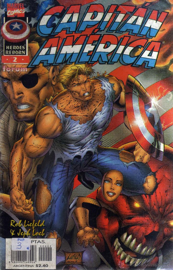 C&oacute;mics: CAPIT&Aacute;N AM&Eacute;RICA N&Uacute;MERO 2 - FORUM - CJ207 - Foto 1