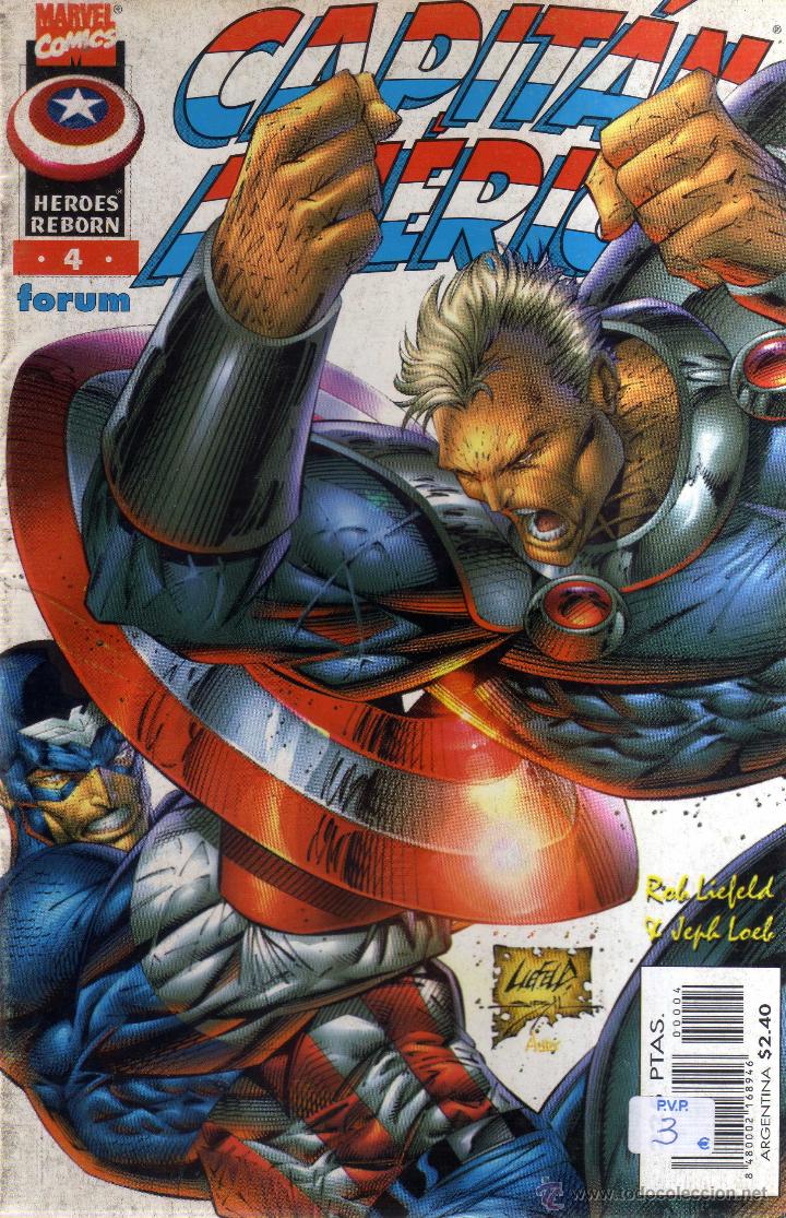 C&oacute;mics: CAPIT&Aacute;N AM&Eacute;RICA N&Uacute;MERO 4 - FORUM - CJ207 - Foto 1