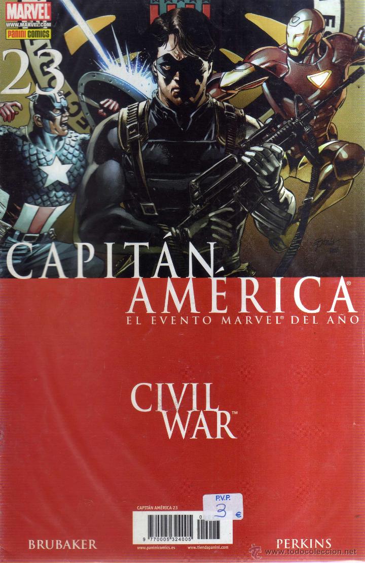 C&oacute;mics: CAPIT&Aacute;N AM&Eacute;RICA N&Uacute;MERO 23 - CIVIL WAR - CJ207 - Foto 1