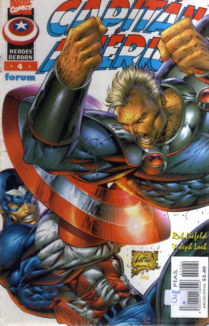 C&oacute;mics: CAPIT&Aacute;N AM&Eacute;RICA N&Uacute;MERO 4 - FORUM - CJ207 - Foto 1