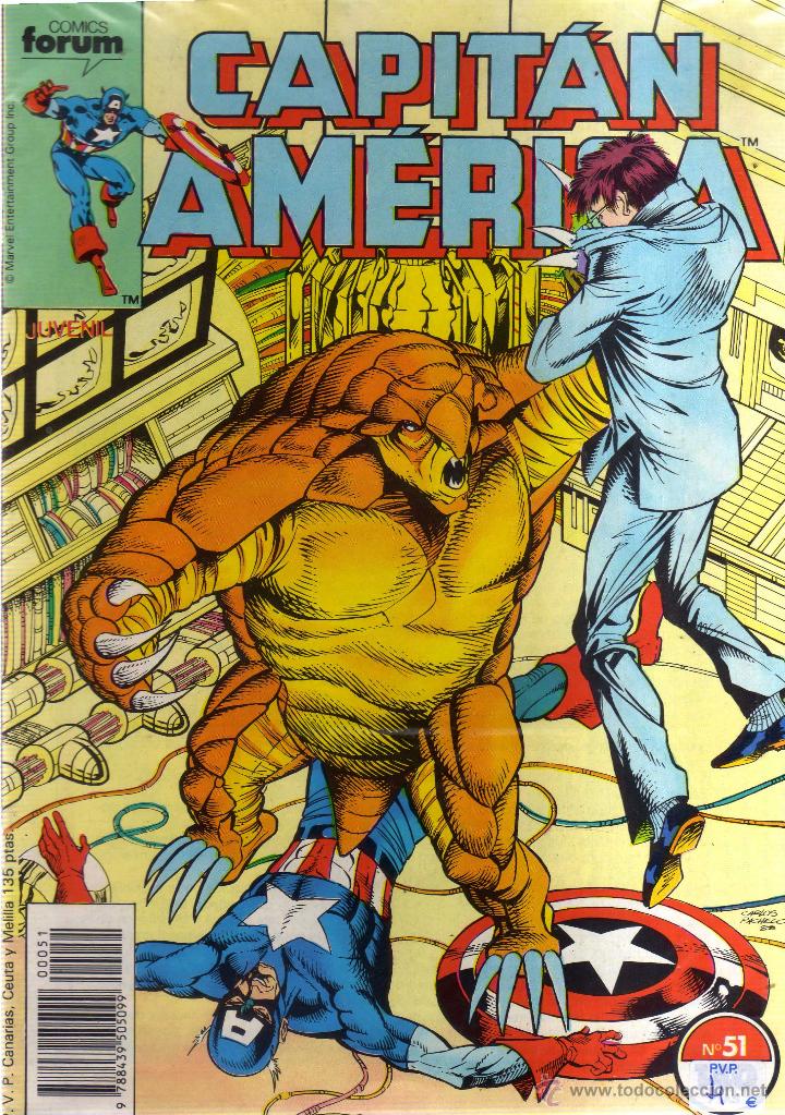 C&oacute;mics: CAPIT&Aacute;N AM&Eacute;RICA N&Uacute;MERO 51 - FORUM - CJ207 - Foto 1