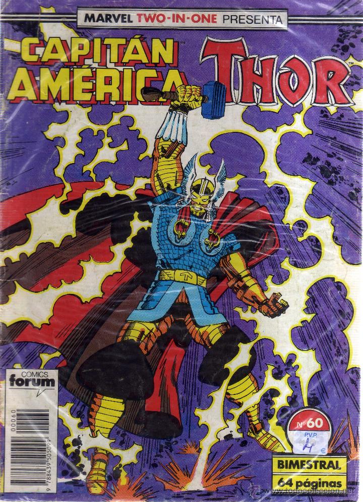 C&oacute;mics: CAPIT&Aacute;N AM&Eacute;RICA THOR N&Uacute;MERO 60 - FORUM - CJ207 - Foto 1
