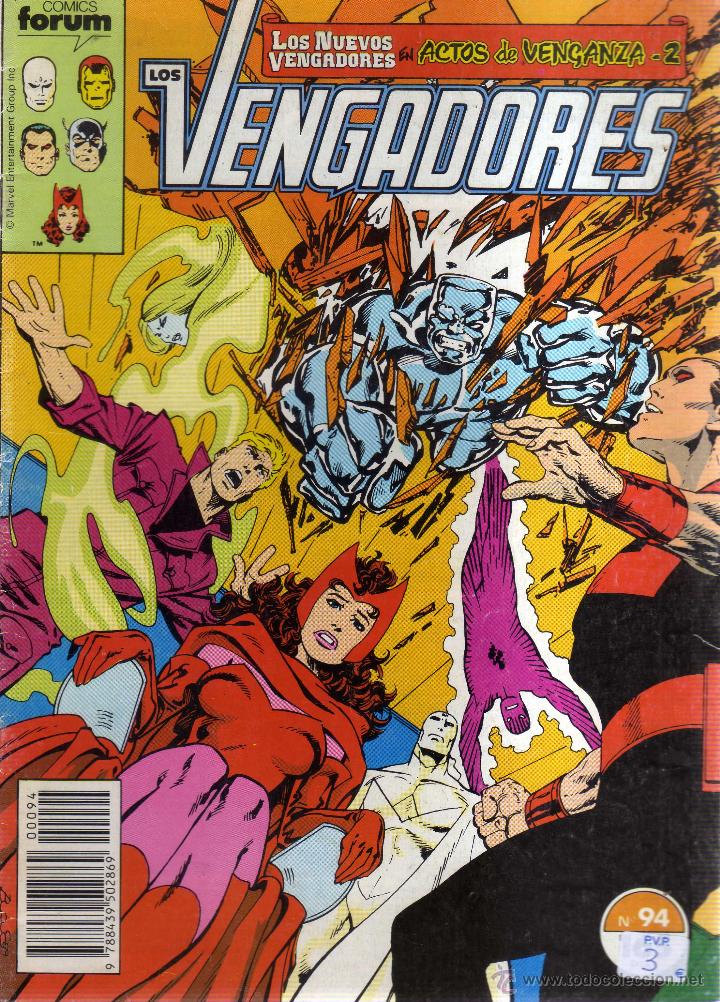 C&oacute;mics: LOS VENGADORES N&Uacute;MERO 94 - FORUM - CJ207 - Foto 1