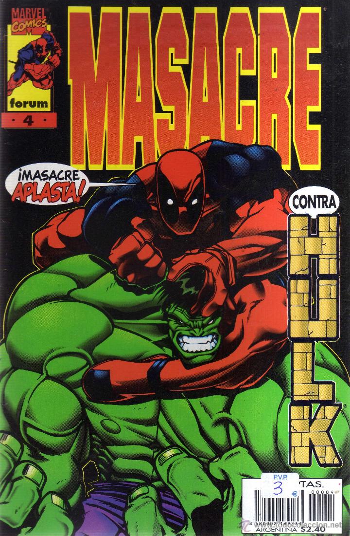 C&oacute;mics: MASACRE N&Uacute;MERO 4 - FORUM - CJ207 - Foto 1